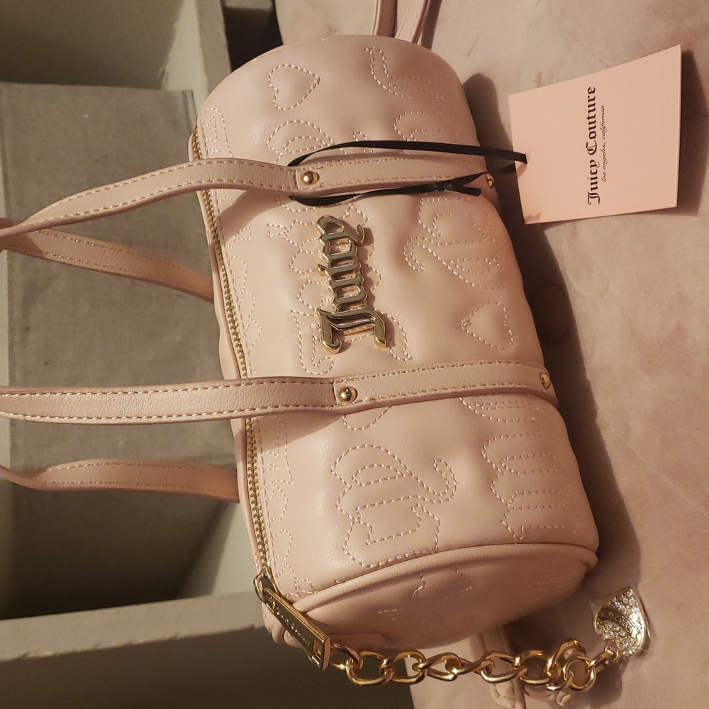 Juicy Couture Quilted Barrel Bag, NWT